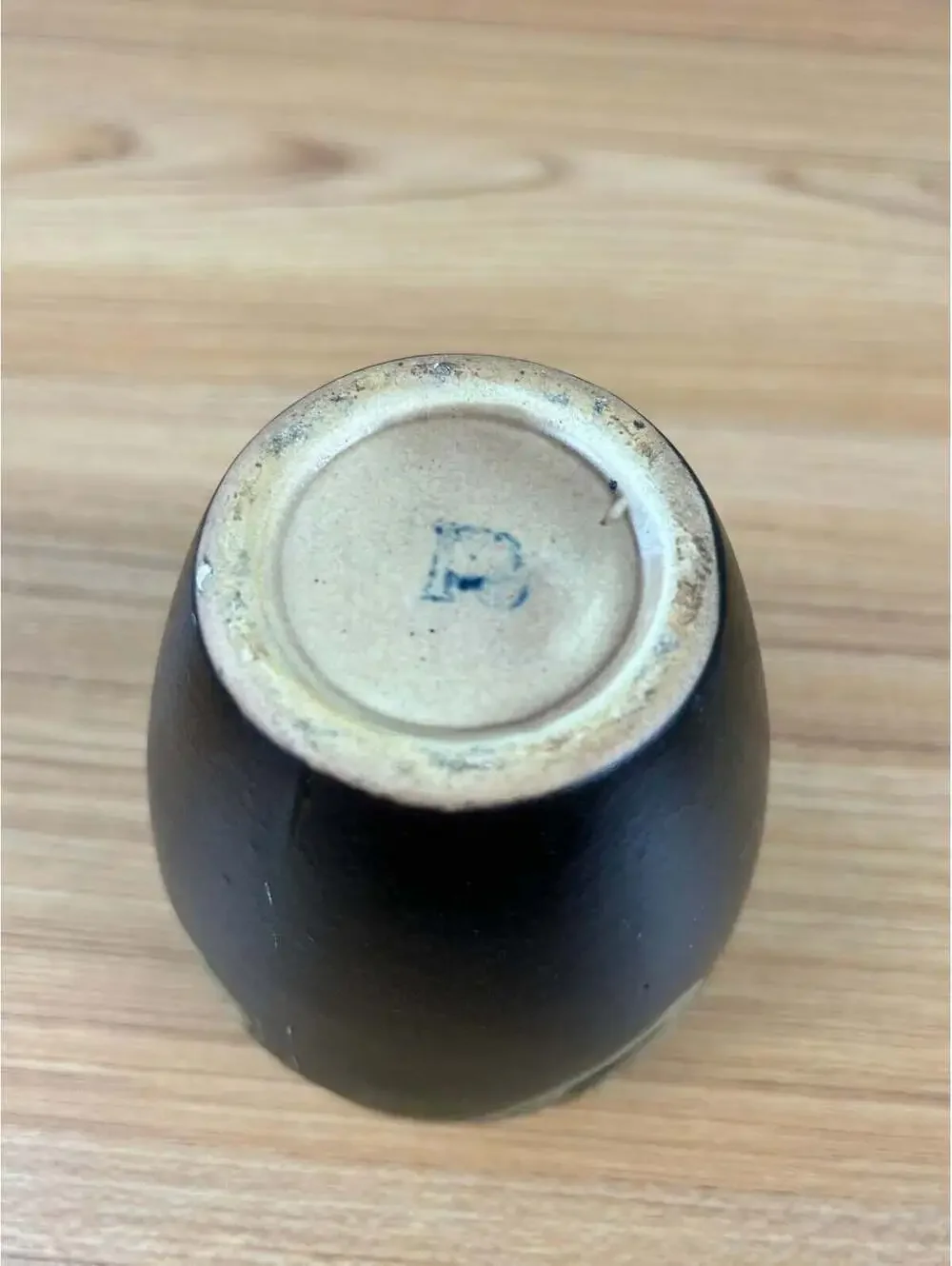 Roseville Rosecraft Vintage Brown 1925 Vintage Art Pottery Ceramic Vase 274-5